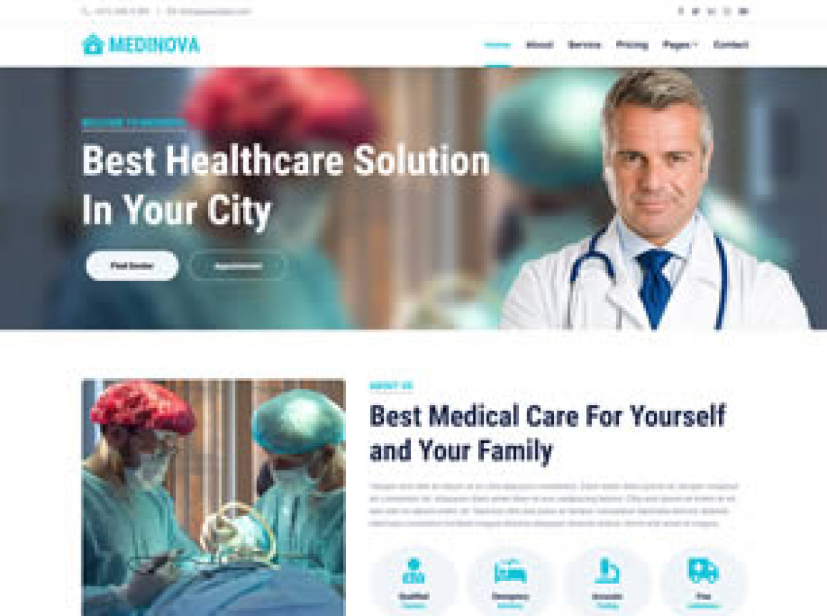 MEDINOVA FREE CSS TEMPLATE