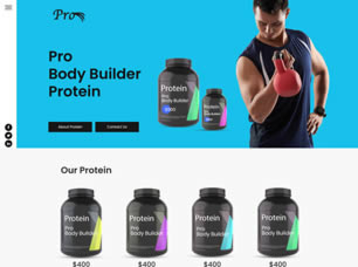 PRO Body Builder HTML Template